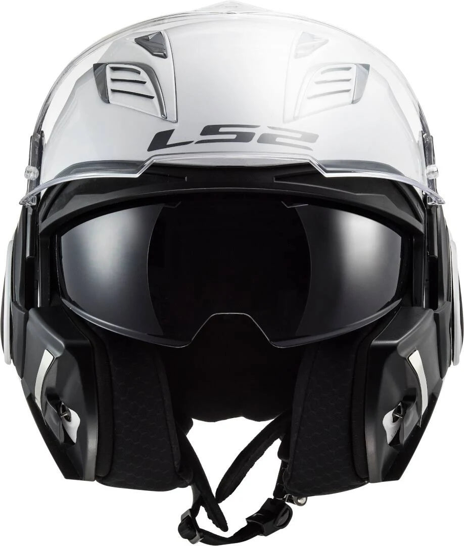 Solid White Motorcycle Helmet T555864