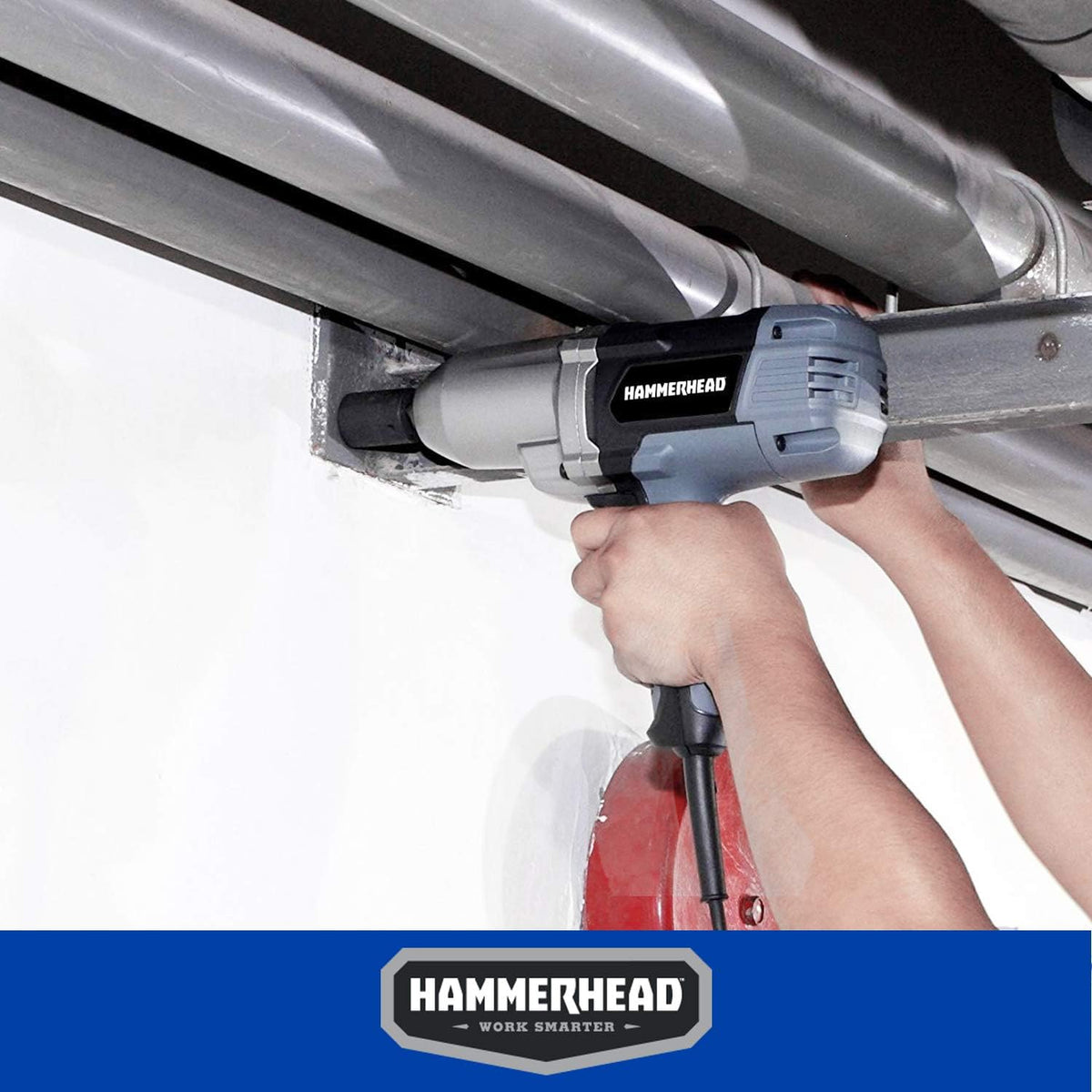 2 Pc 7.5-Amp 1/2 Inch Impact Wrench X3619