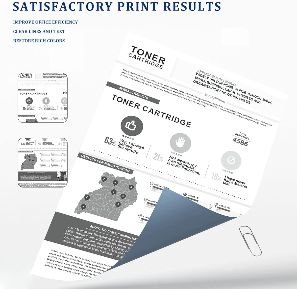 Black Compatible Toner Cartridge for Konica Minolta Bizhub 450 550i 650i Series Printers G7051
