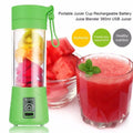 Green 380ml Portable USB Rechargeable Blender R6377