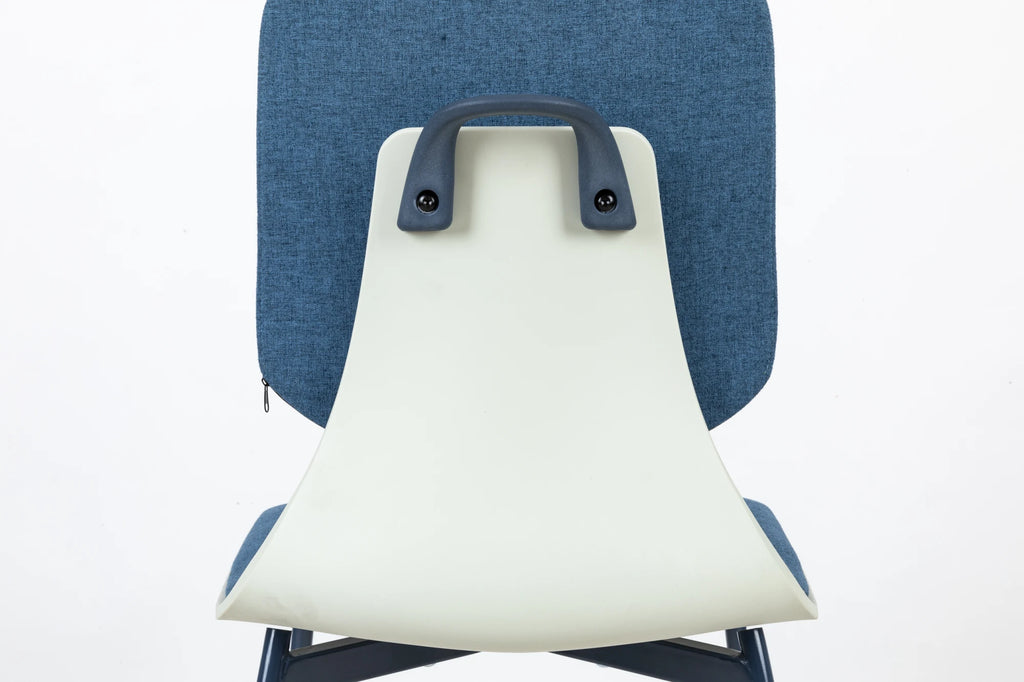 2PCS Blue Chair with Big Backrest W63349