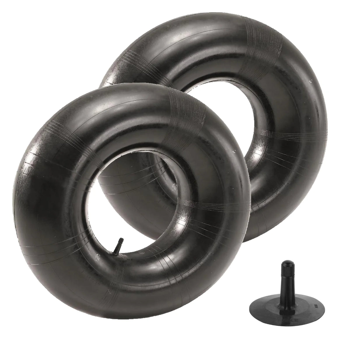 (2) Tire Inner Tubes 25x8x12 TR13 Straight Valve E772309