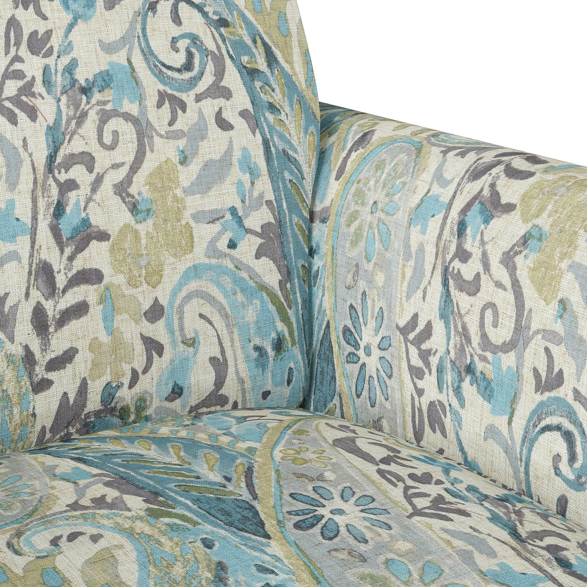 Blue Tulip Flared Arm Armchair H9908