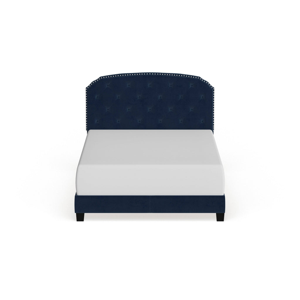 Blue Queen Bed V56432