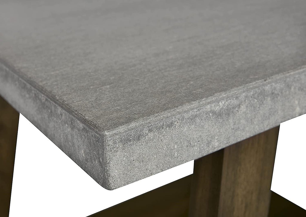 Concrete Gray Sofa Console O645814