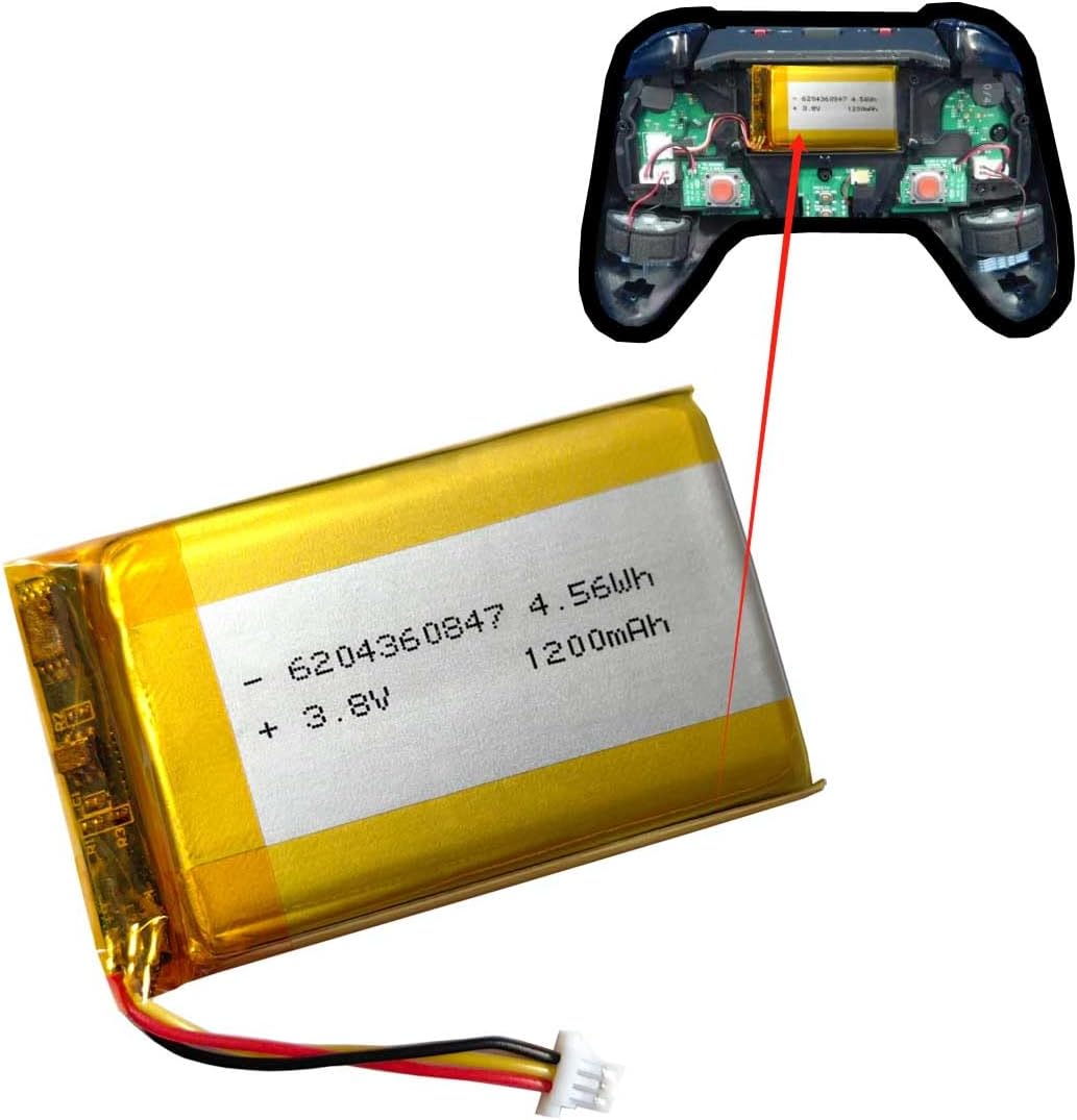 1200mAh 3.8v Rechargeable Lithium Polymer Battery I735