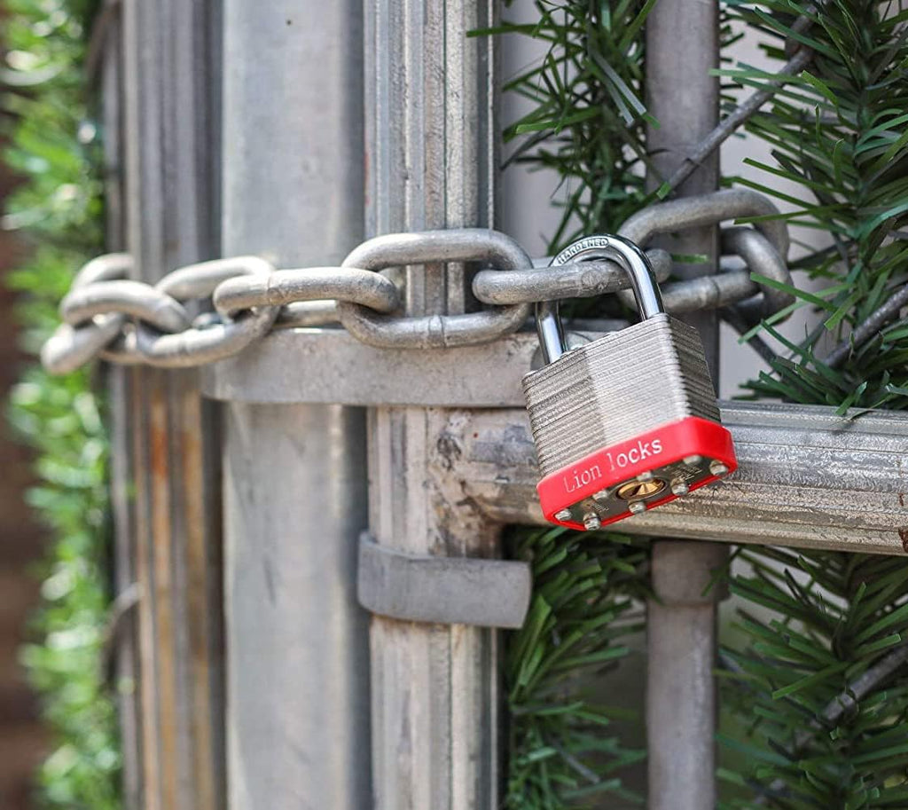 24 Keyed-Alike Padlocks with 1.25” Shackle, Hardened Steel Case, Brass Cylinder M674269