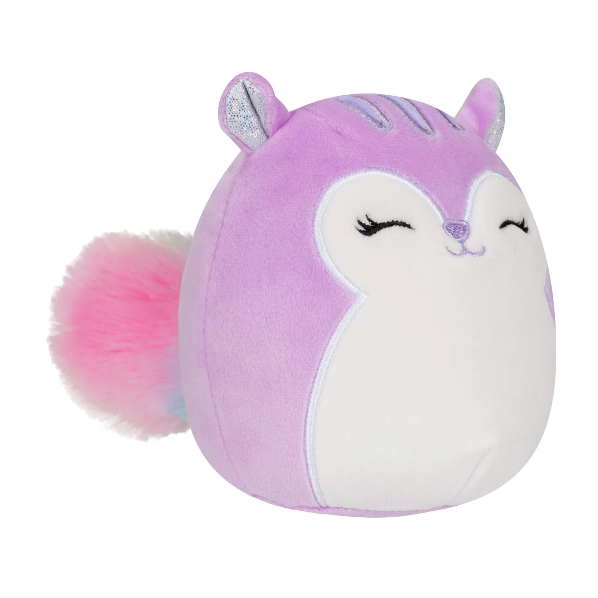 Purple Squirrel Plush 7.5 inch Ultra Soft Stuffed Toy W579271