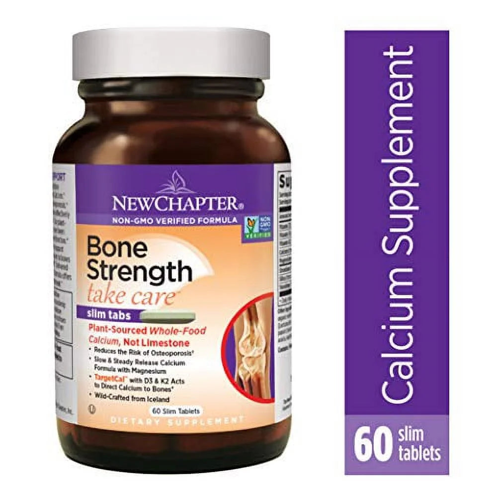 60 count Calcium Supplement with Vitamin K2 + D3 + Magnesium O697934