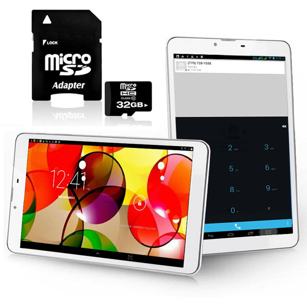Unlocked 7.0-inch 3G Smart Phone Tablet PC WiFi 32GB TF Card S914