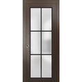 Sliding French Pocket Door 24 x 80 inches Solid Wood Interior Bedroom Doors S860137