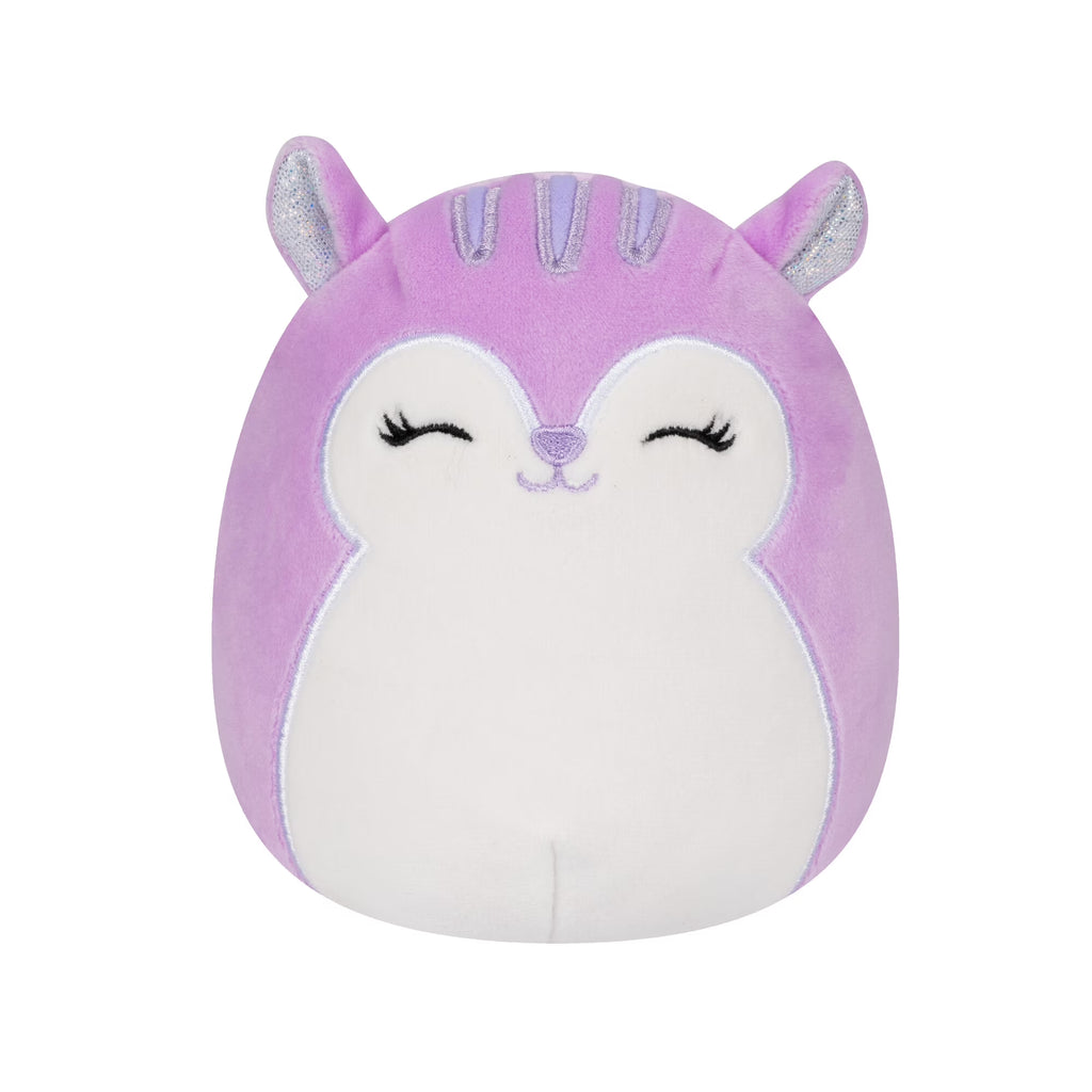Purple Squirrel Plush 7.5 inch Ultra Soft Stuffed Toy W579271