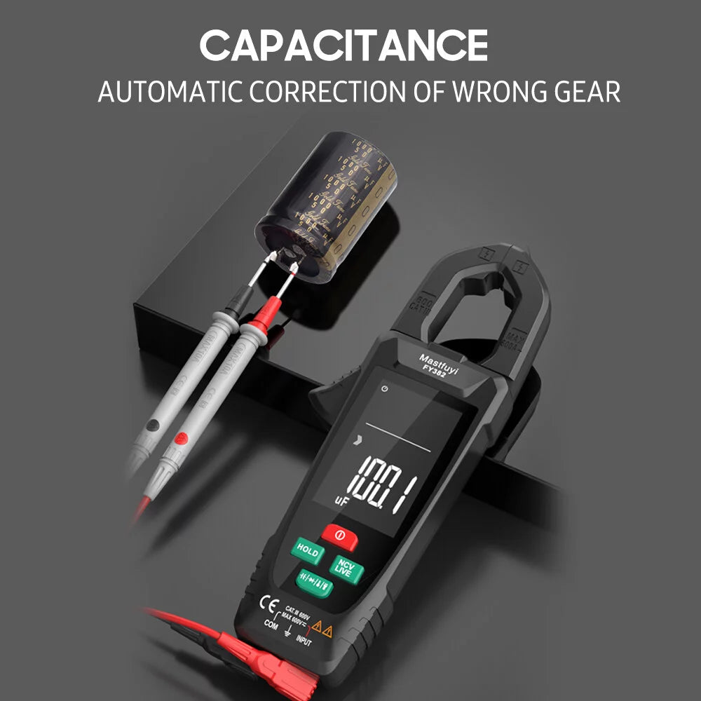 True RMS 9999 Counts Digital Clamp Meter L62891