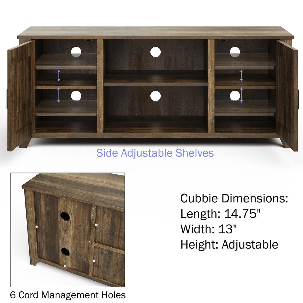 2-Door Farmhouse Style TV Stand Z571747