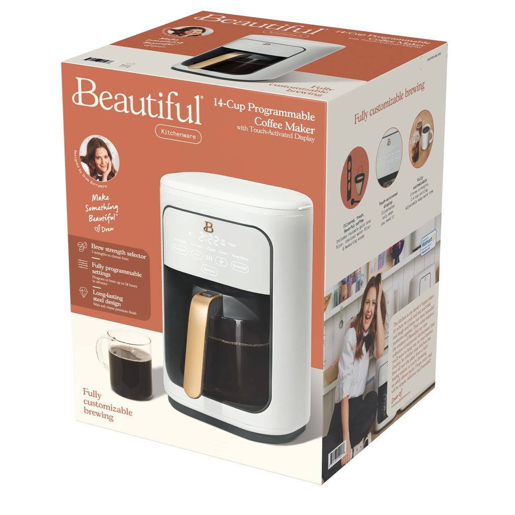 14-Cup Programmable Drip Coffee Maker with Touch-Activated Display J1232