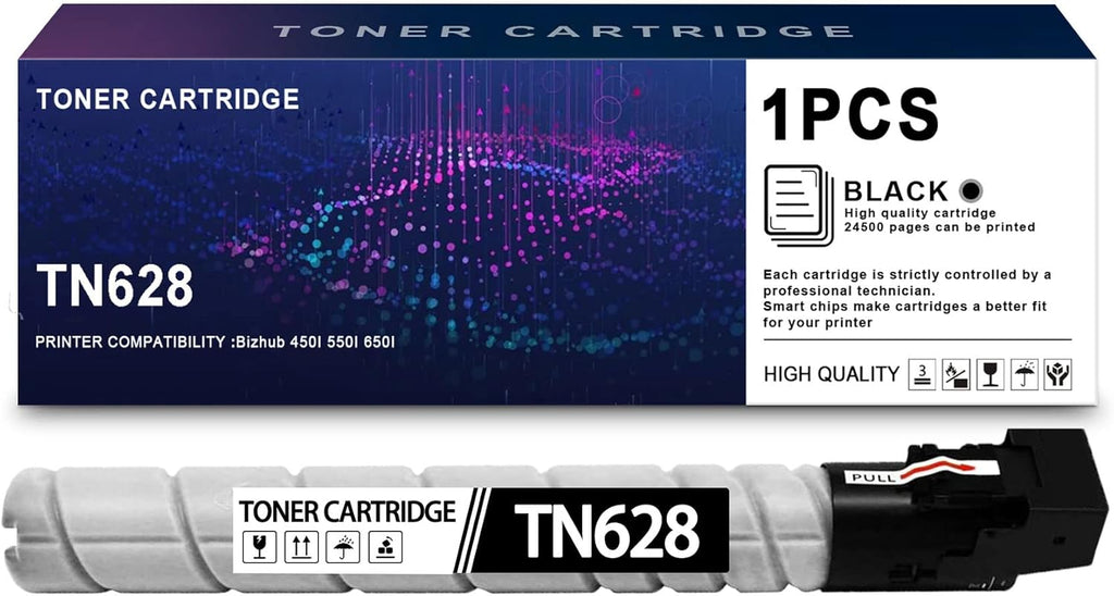 Black Compatible Toner Cartridge for Konica Minolta Bizhub 450 550i 650i Series Printers G7051