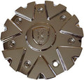 Chrome Wheel Center Cap Pack of 2 U2358