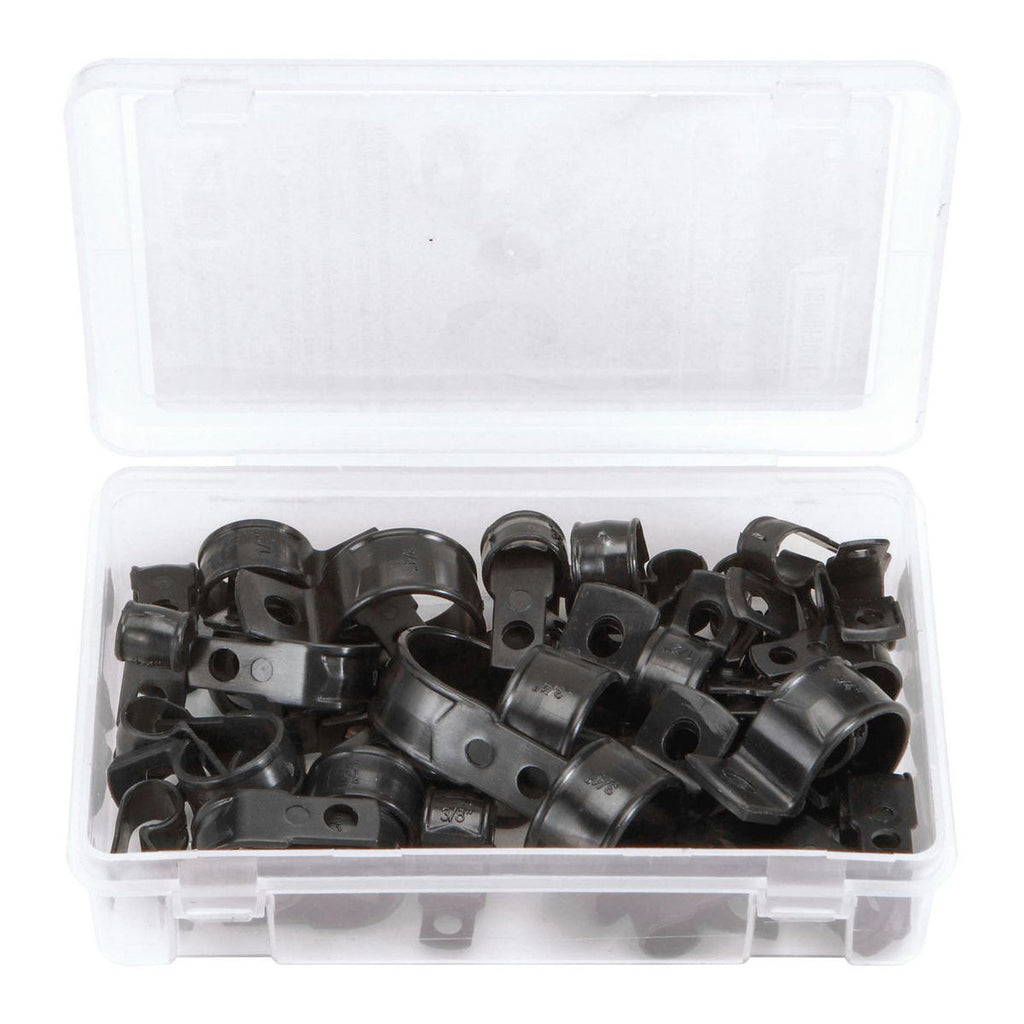 Black Nylon Cable Clamp Set 40-Piece C644
