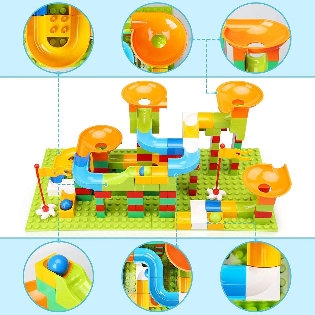 152 PCS Marble Run Set Building Blocks M40931
