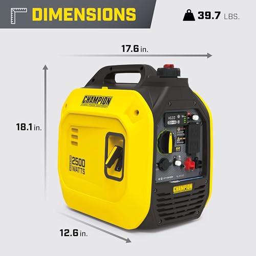 2500-Watt Ultralight Portable Inverter Generator Z9083
