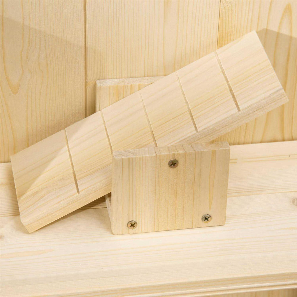3 Tier Wooden Hamster Cage Small Animal House with Slide J620352
