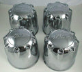 4 Pieces Ultra Chrome Wheel Center Caps With Screws Kit C80616