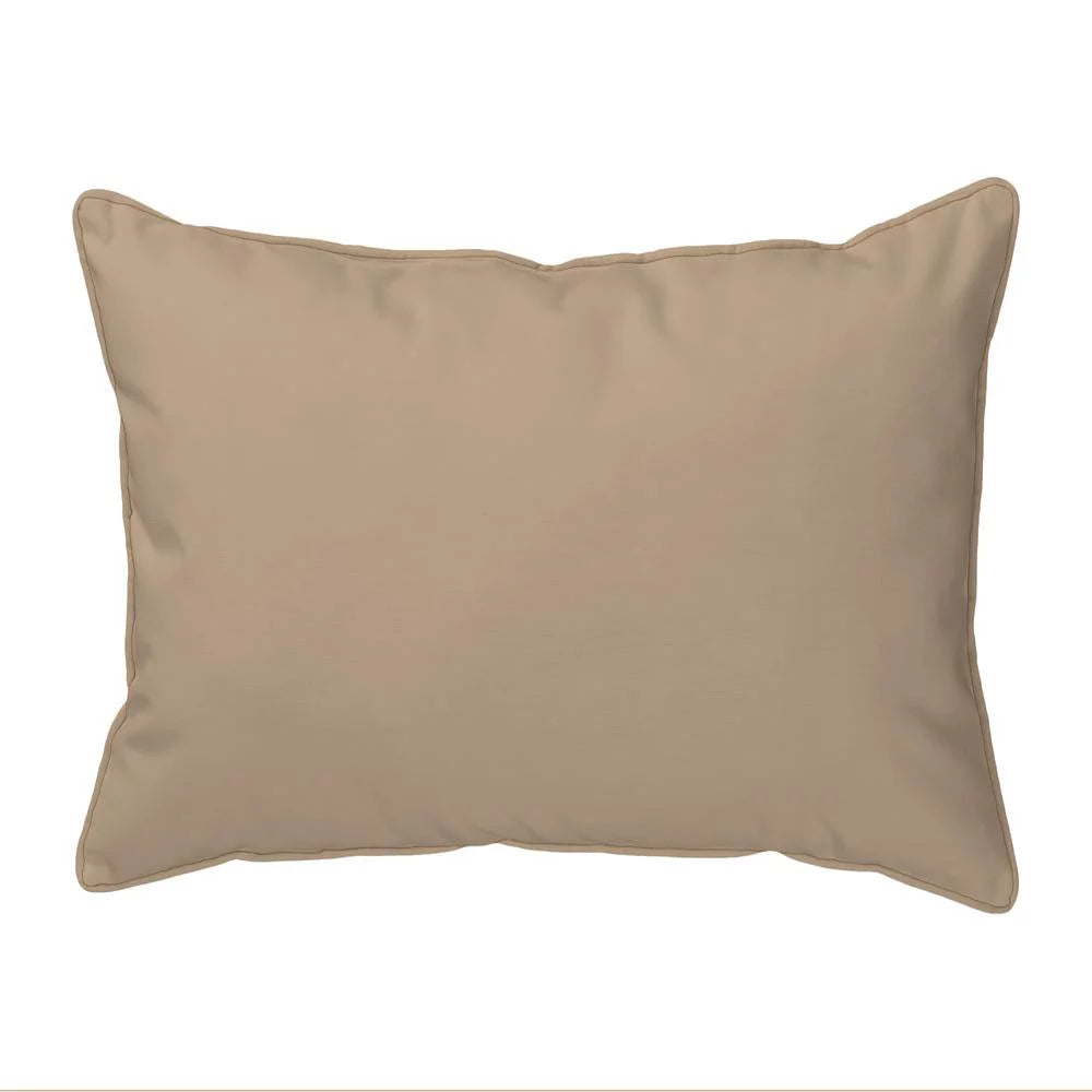Pelican on Rice Indoor & Outdoor Pillow M65604