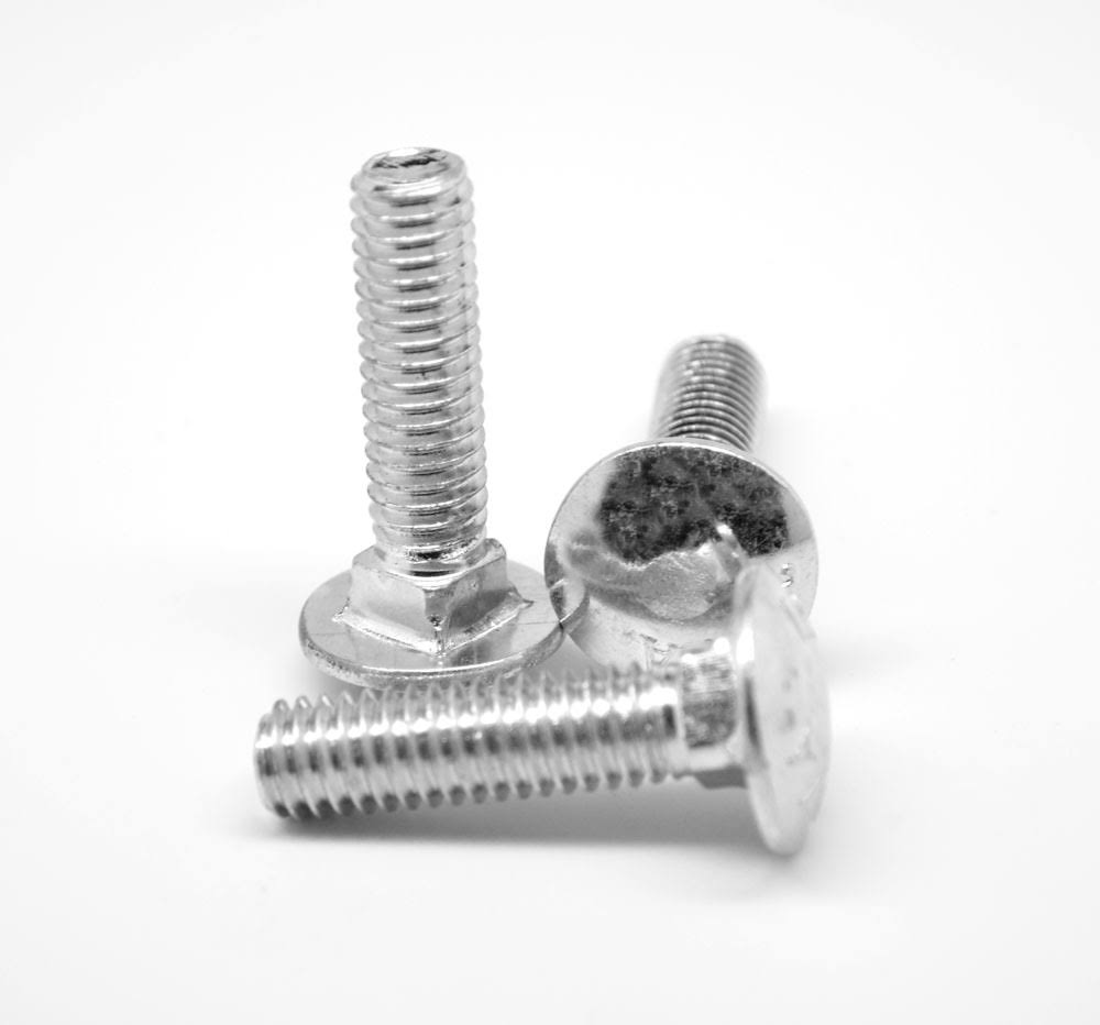1/2x22-13 x 20x226x22THD Coarse Thread A307 Grade A Carriage Bolt Low Carbon Steel Zinc Plated R26791