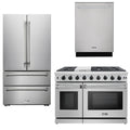 48 In. Propane Gas Range, Dishwasher, Refrigerator Q374