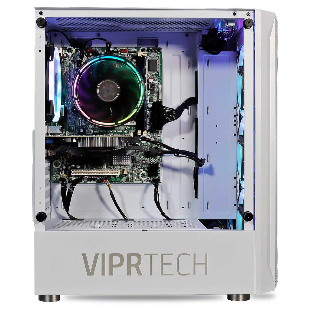 Entry Level Gaming PC Desktop Computer Intel Core i5 8GB RAM 1TB HDD White G853