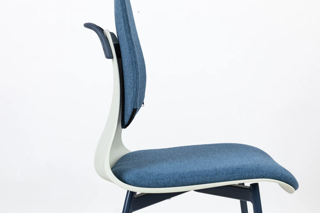 2PCS Blue Chair with Big Backrest W63349