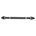 Rear Hub Axle 3/8" x 26TPI x 110mm x 175mm Black S2774