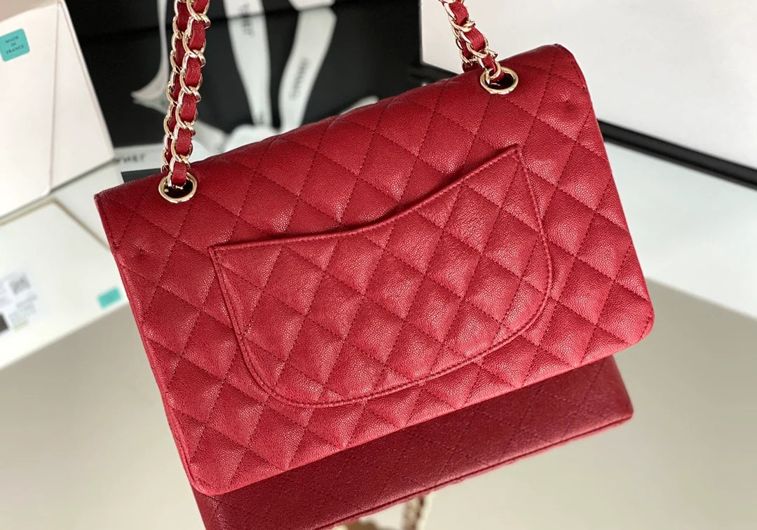 Red 26cm Handbag Q485