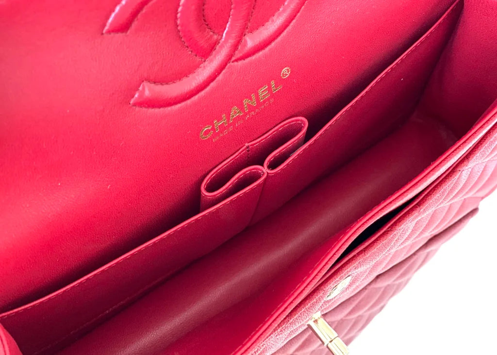 Red 26cm Handbag Q485