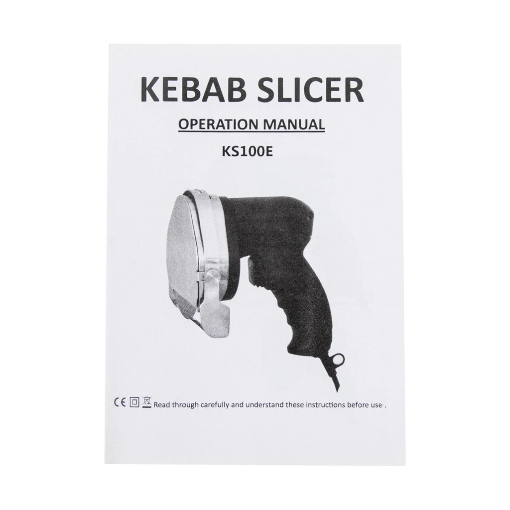 120W Stainless Steel Electric Shawarma Knife U199866