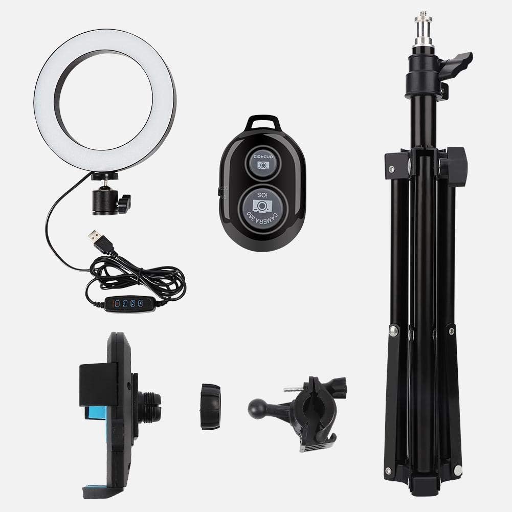 6" Circle Selfie Light with Phone Holder, Pack of 2 H87800