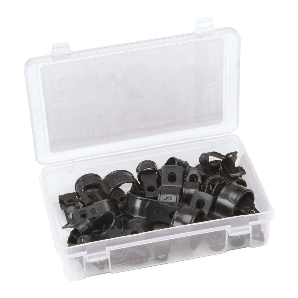 Black Nylon Cable Clamp Set 40-Piece C644